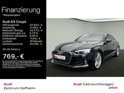 Mythosschwarz metallic Gebraucht 2024 Audi A5 Advanced Plus Coupé | 45.960 € (Guter Preis)