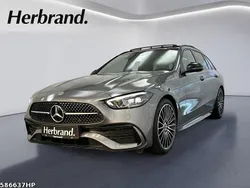 Metalliclack selenitgrau Neu 2025 Mercedes C200 AMG Kombi | 49.950 € (Teuer)