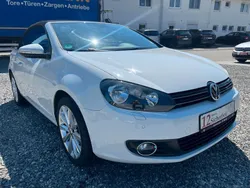 Weiß Gebraucht 2012 VW Golf Cabriolet Basis Cabrio | 5.599 € (Etwas zu teuer)