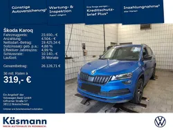 Blau Gebraucht 2020 Skoda Karoq SportLine SUV | 23.930 € (Etwas zu teuer)