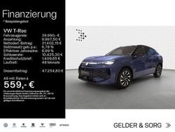 Celestial blue metallic Gebraucht 2025 VW T-Roc R-line SUV | 39.990 € (Teuer)