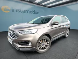Grau Gebraucht 2018 Ford Edge SUV | 26.799 € (Teuer)