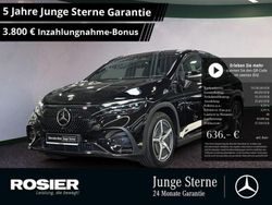 Schwarz / obsidianschwarz Gebraucht 2024 Mercedes EQE350 Premium SUV | 70.745 € (Teuer)