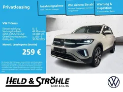 Pure white Neu 2024 VW T-Cross Style SUV | 30.499 € (Fairer Preis)