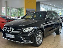 Obsidianschwarz metallic (metallic) Gebraucht 2017 Mercedes GLC250 AMG line SUV | 28.999 € (Fairer Preis)