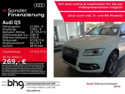 Gletscherweiß metallic Gebraucht 2016 Audi Q5 Basis SUV | 23.860 € (Etwas zu teuer)