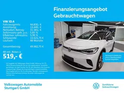 Weiß Gebraucht 2025 VW ID.4 GTX SUV | 44.830 € (Fairer Preis)