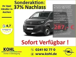 Grau Neu 2025 Opel Vivaro Van | 29.240 € (Fairer Preis)