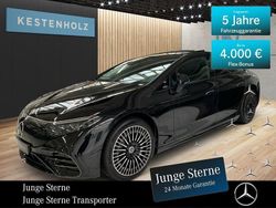 Metalliclack obsidianschwarz Gebraucht 2024 Mercedes EQS450+ AMG Limousine | 85.880 €