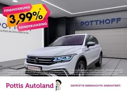 Pure white Gebraucht 2022 VW Tiguan Allspace Elegance SUV | 33.977 € (Guter Preis)