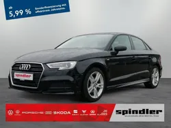 Brillantschwarz Gebraucht 2018 Audi A3 S-Line Limousine | 17.640 € (Superpreis)
