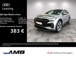 Gray Gebraucht 2024 Audi Q4 Sportback e-tron Ambiente SUV | 39.380 € (Guter Preis)