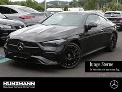 Obsidianschwarz metallic Gebraucht 2023 Mercedes CLE220 AMG Coupé | 54.270 € (Fairer Preis)