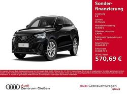 Mythosschwarz metallic Gebraucht 2025 Audi Q3 Sportback S-Line SUV | 43.830 € (Fairer Preis)
