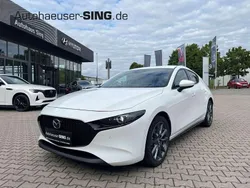 Arctic white Neu 2025 Mazda 3 Exclusive Limousine | 29.390 € (Fairer Preis)