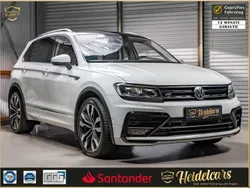 Pure white Gebraucht 2019 VW Tiguan R-line SUV | 24.990 € (Superpreis)