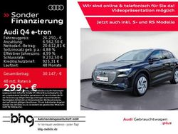 Schwarz Gebraucht 2022 Audi Q4 e-tron Advanced Plus SUV | 26.250 € (Guter Preis)