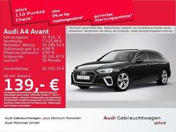 Mythosschwarz metallic Gebraucht 2024 Audi A4 S-Line Kombi | 37.914 € (Fairer Preis)