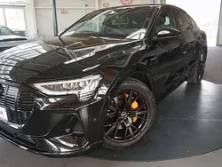 Schwarz Gebraucht 2022 Audi e-tron Sportback S-Line SUV | 34.900 € (Superpreis)