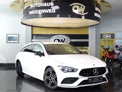 Weiß Gebraucht 2019 Mercedes CLA180 Shooting Brake AMG Kombi | 24.700 € (Fairer Preis)