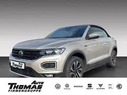 Ivory silver metallic (metallic) Gebraucht 2021 VW T-Roc Cabriolet Active Cabrio | 24.880 € (Guter Preis)