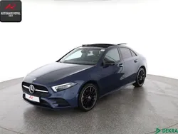 Blau Gebraucht 2021 Mercedes A250 AMG Limousine | 30.880 € (Fairer Preis)