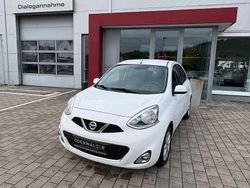 Weiß Gebraucht 2014 Nissan Micra Acenta Kleinwagen | 9.777 € (Etwas zu teuer)