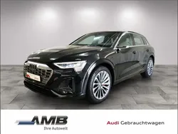 Schwarz Gebraucht 2023 Audi Q8 e-tron S-Line SUV | 64.780 € (Guter Preis)