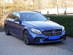 Blau Gebraucht 2019 Mercedes C220 AMG line Kombi | 20.000 € (Fairer Preis)