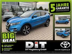 Vivid blue Gebraucht 2019 Nissan Qashqai 360º SUV | 16.290 € (Guter Preis)