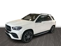 Weiß Gebraucht 2021 Mercedes GLE400 AMG line SUV | 60.900 € (Superpreis)