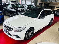 Weiß Gebraucht 2019 Mercedes C220 AMG line Limousine | 31.999 € (Fairer Preis)