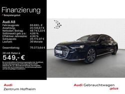 Mythosschwarz metallic Gebraucht 2021 Audi A8L Ambiente Limousine | 68.880 €