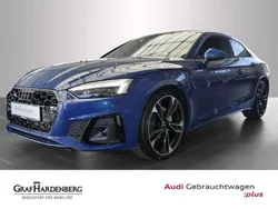 Ascariblau metallic Gebraucht 2024 Audi A5 S-Line Coupé | 57.890 € (Guter Preis)