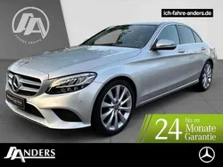 Iridiumsilber Gebraucht 2019 Mercedes C200 Avantgarde Limousine | 26.844 € (Fairer Preis)