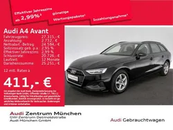 Brillantschwarz Gebraucht 2022 Audi A4 Design Kombi | 27.315 € (Guter Preis)