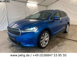 Blau Gebraucht 2022 Skoda Enyaq iV Loft SUV | 26.950 € (Superpreis)