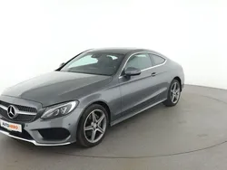 Grau Gebraucht 2016 Mercedes C200 AMG line Coupé | 24.850 € (Etwas zu teuer)