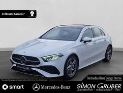 Digitalweiß (metallic) Gebraucht 2024 Mercedes A200 AMG Limousine | 31.450 € (Fairer Preis)
