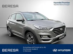 Grau aurora grey / met Gebraucht 2019 Hyundai Tucson Premium SUV | 19.980 € (Guter Preis)