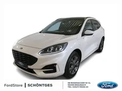 Metallic) (weiss Gebraucht 2022 Ford Kuga ST-Line X SUV | 27.980 € (Fairer Preis)