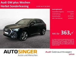 Mythosschwarz metallic Gebraucht 2024 Audi Q3 S-Line SUV | 47.880 € (Teuer)