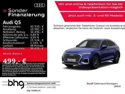 Ultrablau metallic Gebraucht 2022 Audi Q5 Sportback S-Line SUV | 43.930 € (Guter Preis)