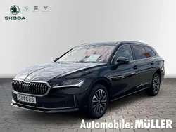 Ebony schwarz metallic Neu 2025 Skoda Superb Selection Kombi | 42.870 € (Fairer Preis)