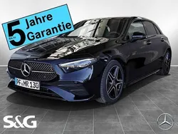 Unilack nachtschwarz Gebraucht 2025 Mercedes A200 AMG Limousine | 38.599 € (Teuer)