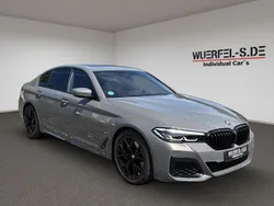Grau Gebraucht 2021 BMW 530 M Sport Limousine | 39.950 € (Teuer)