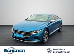 Eisvogelblau metallic (metallic) Gebraucht 2021 VW Arteon Elegance Limousine | 34.600 € (Fairer Preis)