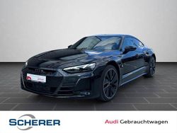 Mythosschwarz metallic (metallic) Gebraucht 2021 Audi e-tron GT quattro Ambiente Limousine | 50.350 € (Etwas zu teuer)