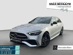 Metalliclack hightechsilber Gebraucht 2024 Mercedes C200 AMG Kombi | 40.680 € (Fairer Preis)
