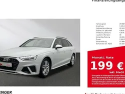 Weiß Gebraucht 2023 Audi A4 S-Line Kombi | 29.880 € (Superpreis)